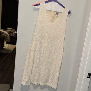 Off white sleeveless dress